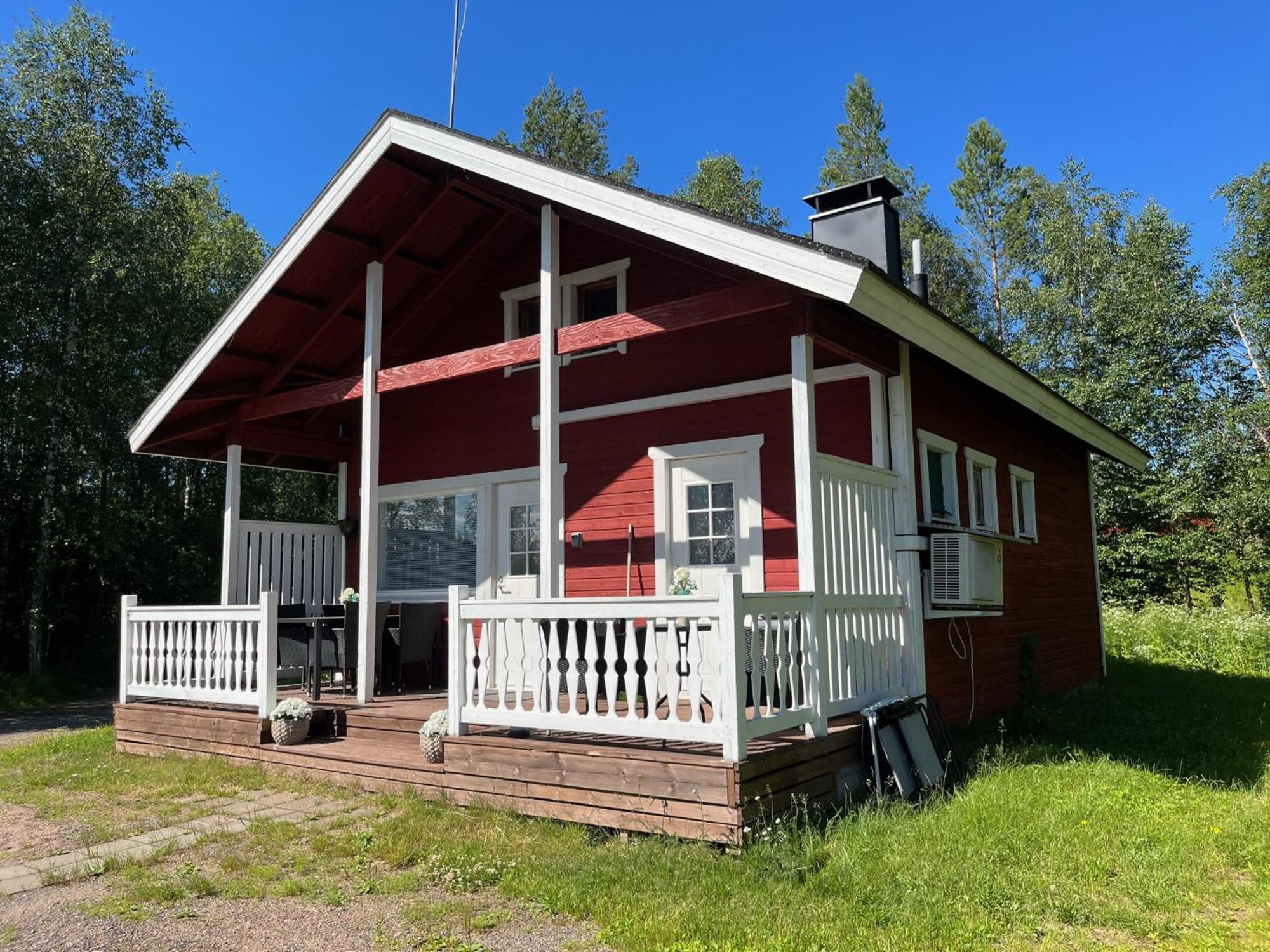 فيلا Ahosen Lomamoekit Vikajärvi المظهر الخارجي الصورة
